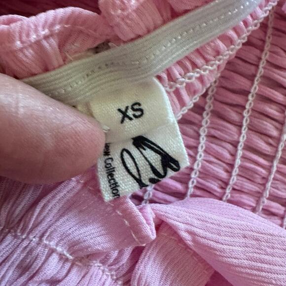 Pink Ruffle Layered Dress XS - Picture 5 of 5